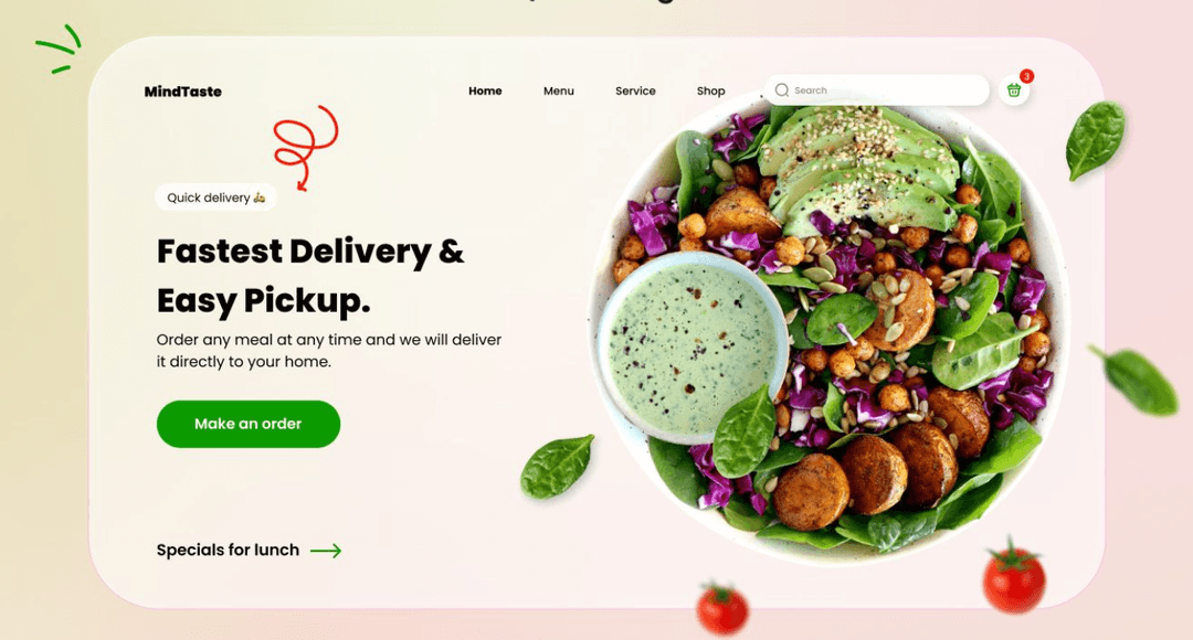 Food Delivery Website for Campus Canteens